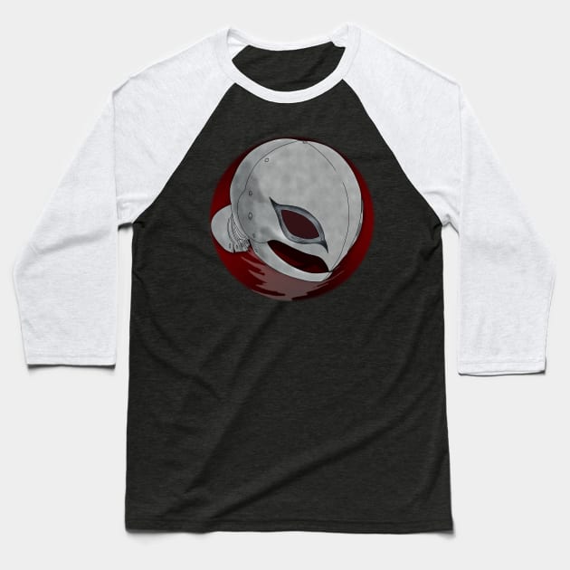 Hawk's Helmet Baseball T-Shirt by IchnyTee